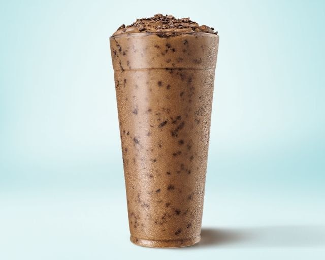 Sonic Blends New Mocha Crunch Blast Brand Eating