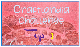 Top 3 Winner at Craftlandia Challenge blog for #7 Sea theme