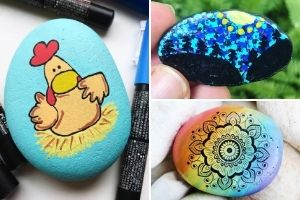 The best painted rocks ideas, simple rock painting designs garden stones  and cute rock painting ideas - a fun craft…
