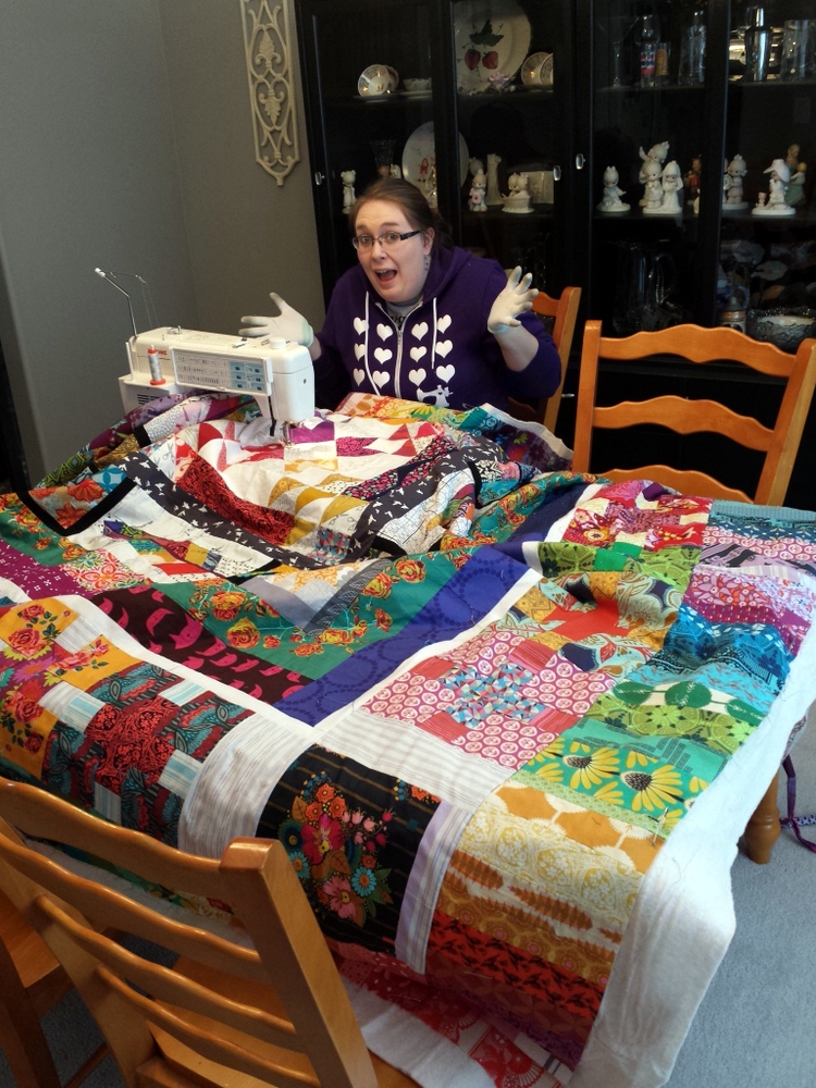 Quilty Habit Why I Quilt My Own Quilts