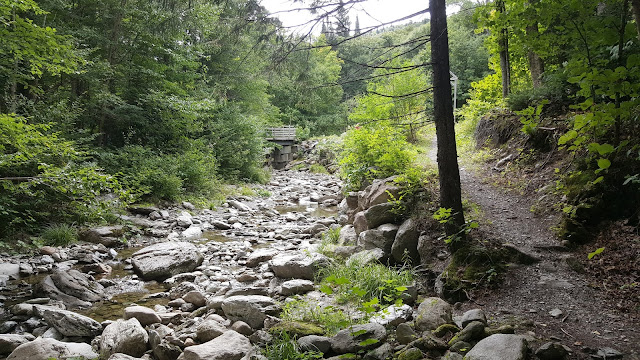 Ruisseau Beaudoin sur le sentier vers le mont Saint-Magloire