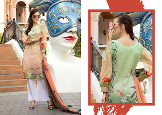 Salina Vol 2 By ZS Textile Original Lawn Pakistani Suits