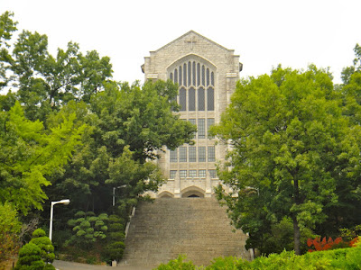 The church of Ewha University Seoul