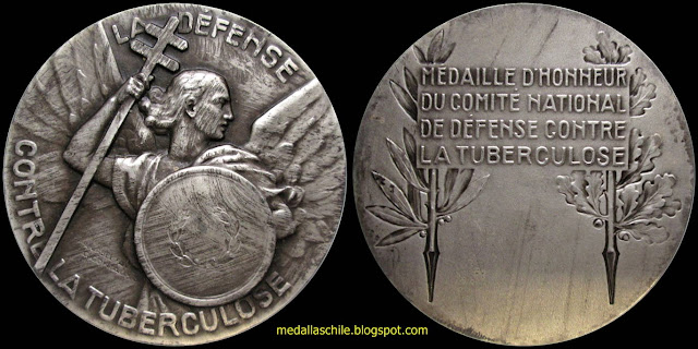 Medalla Defensa Contra la Tuberculosis Francia