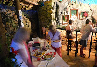 welcome reception, the black iguana, yoga, yoga retreat, good energy, bliss beach, welcome, paya bay resort, 