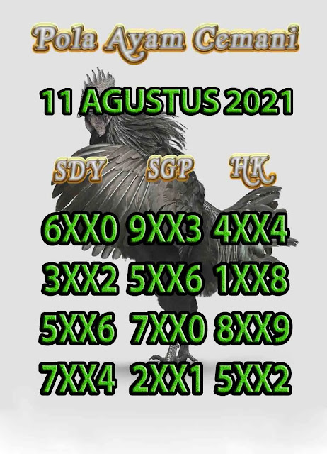 Syair sgp 11 agustus 2021