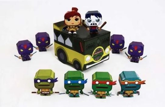 3d Figures of Ninja Turtles