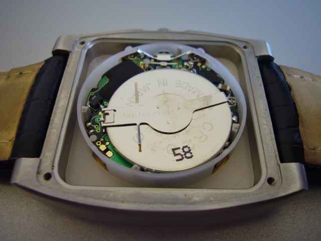 HOROLOGY CRAZY: Timex battery change
