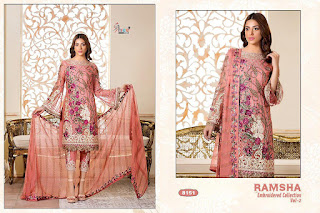 Shree fab Ramsha vol 2 Pakistani Suits wholesale Price