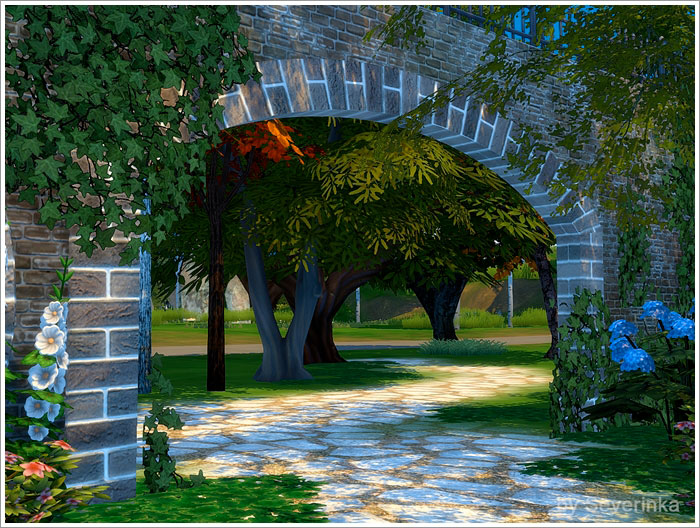 My Sims 4 Blog: Arch Doors, Ceilings and Brick Wallpaper by Severinka