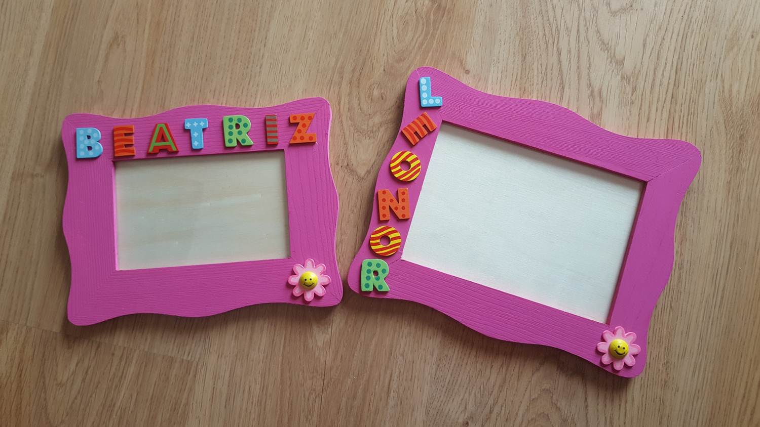 DIY custom photo frames
