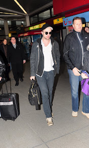 Robert en el aeropuerto dejando Berlin