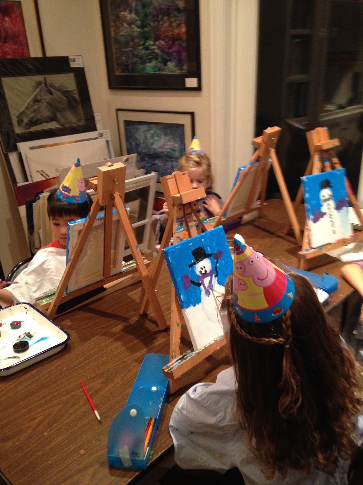 Kids Art Birthday Parties in Southlake