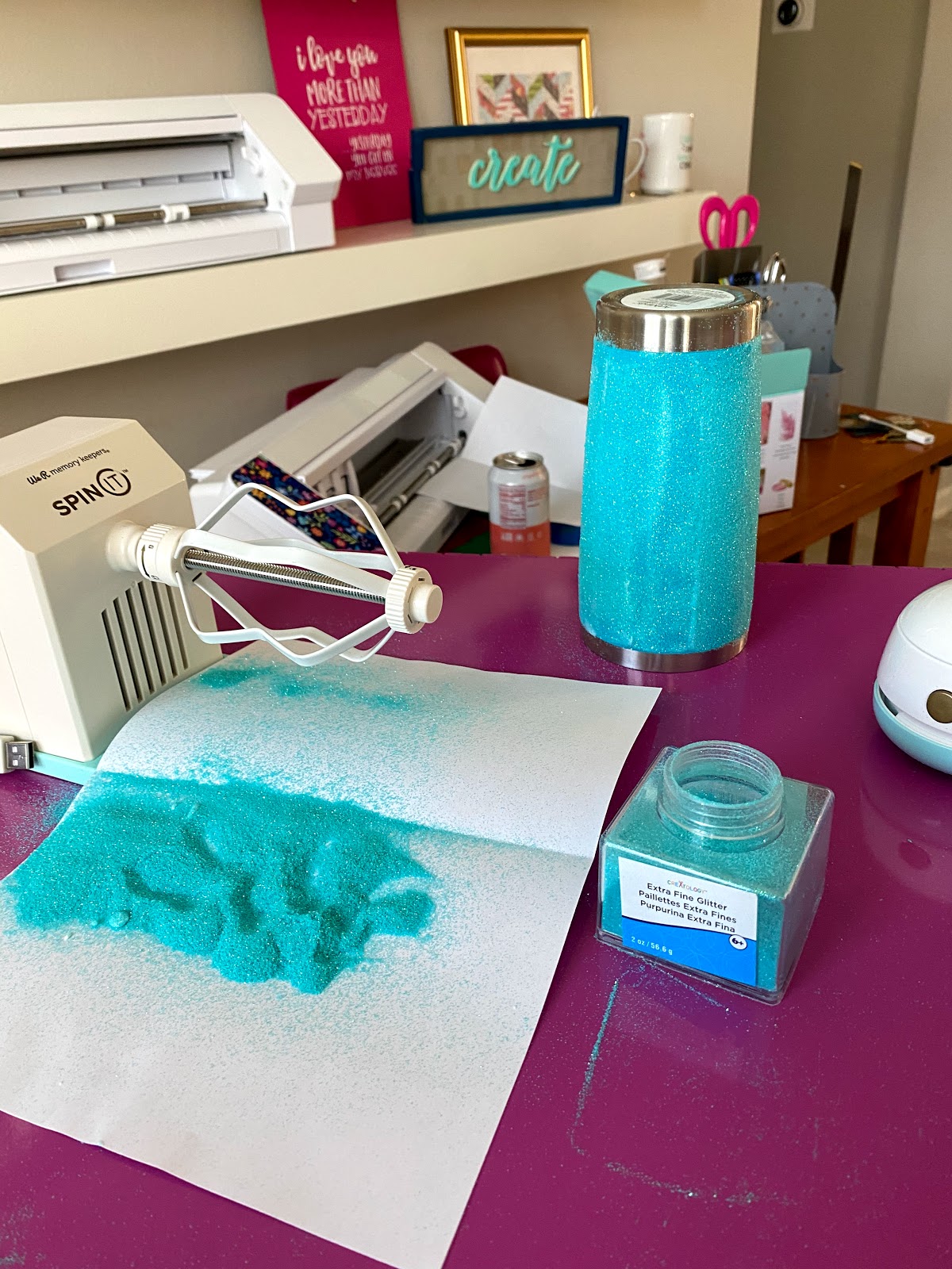 How To Make Glitter Tumblers With Epoxy For Beginners Silhouette School