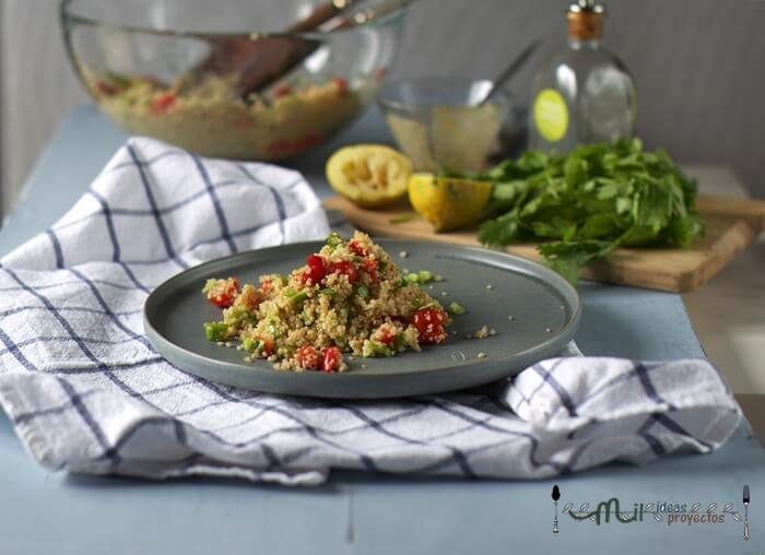 receta ensalada fácil de quinoa