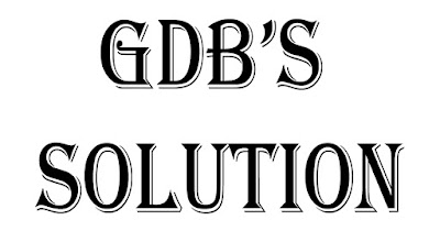 MGT610 GDB 1 Solution Fall 2018