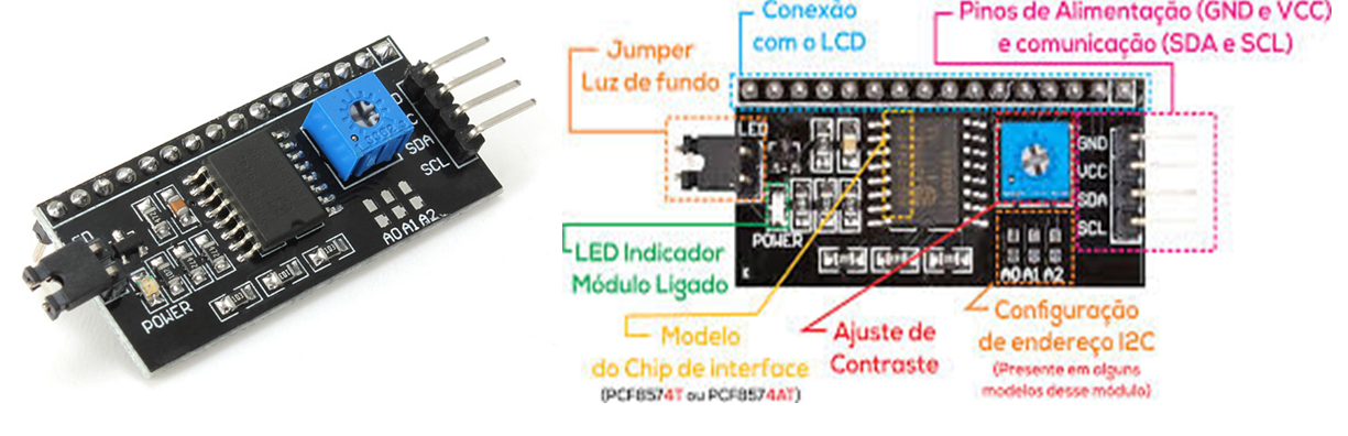 Arduino e ESP8266 com Display i2c LCD - Fernando K Tecnologia