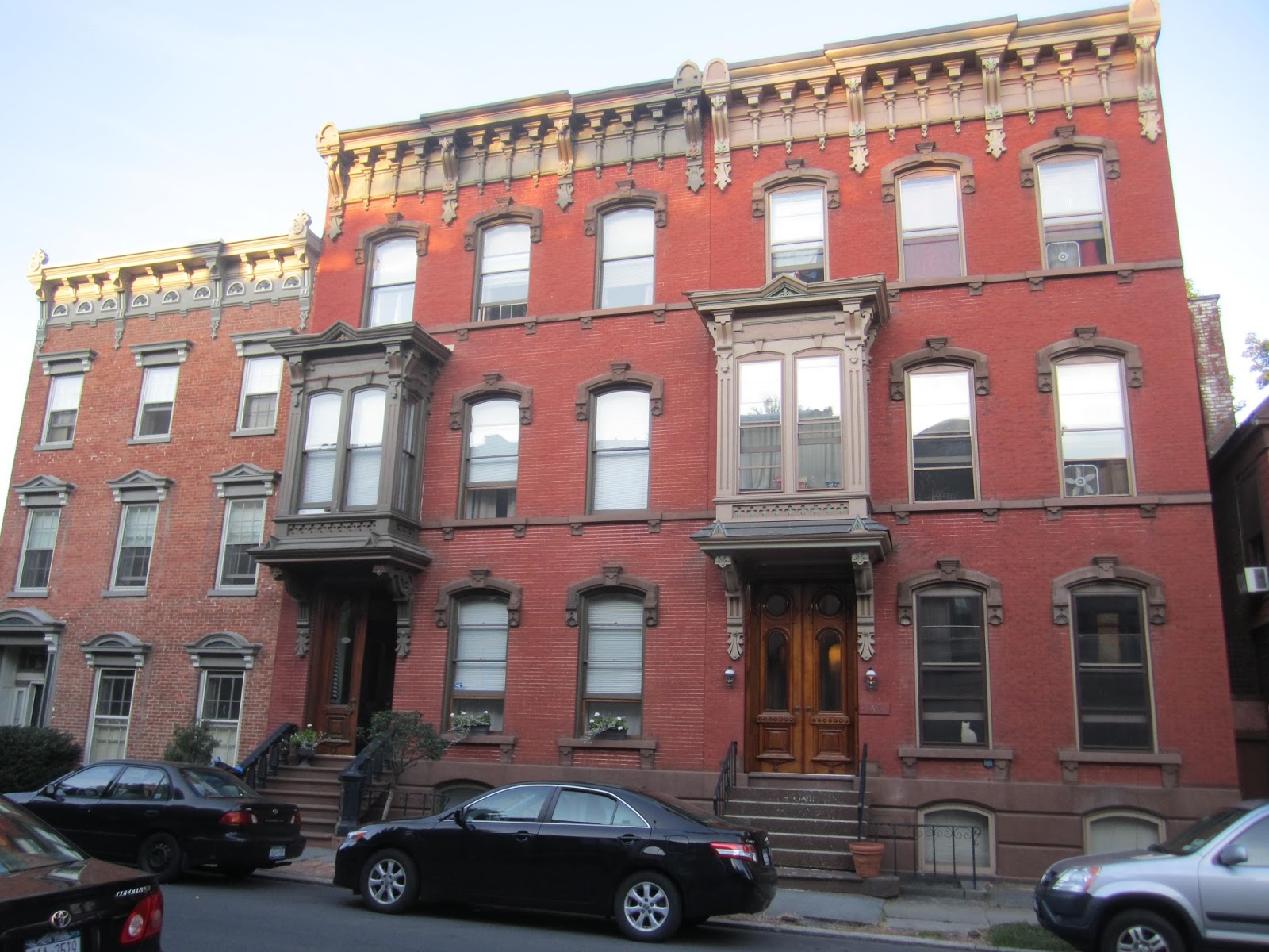 The Picturesque Style Italianate Architecture The John Magill Houses, Troy, NY