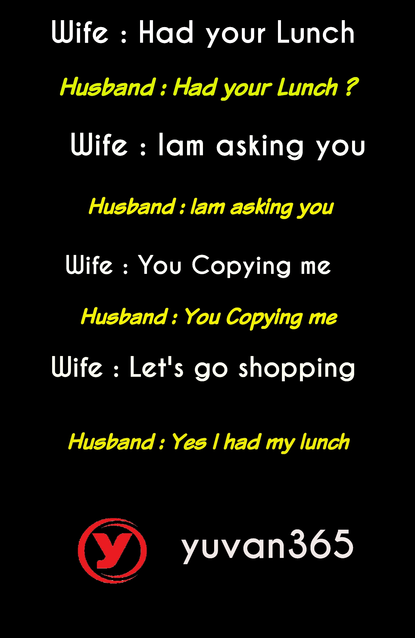 english wife and husband jokes