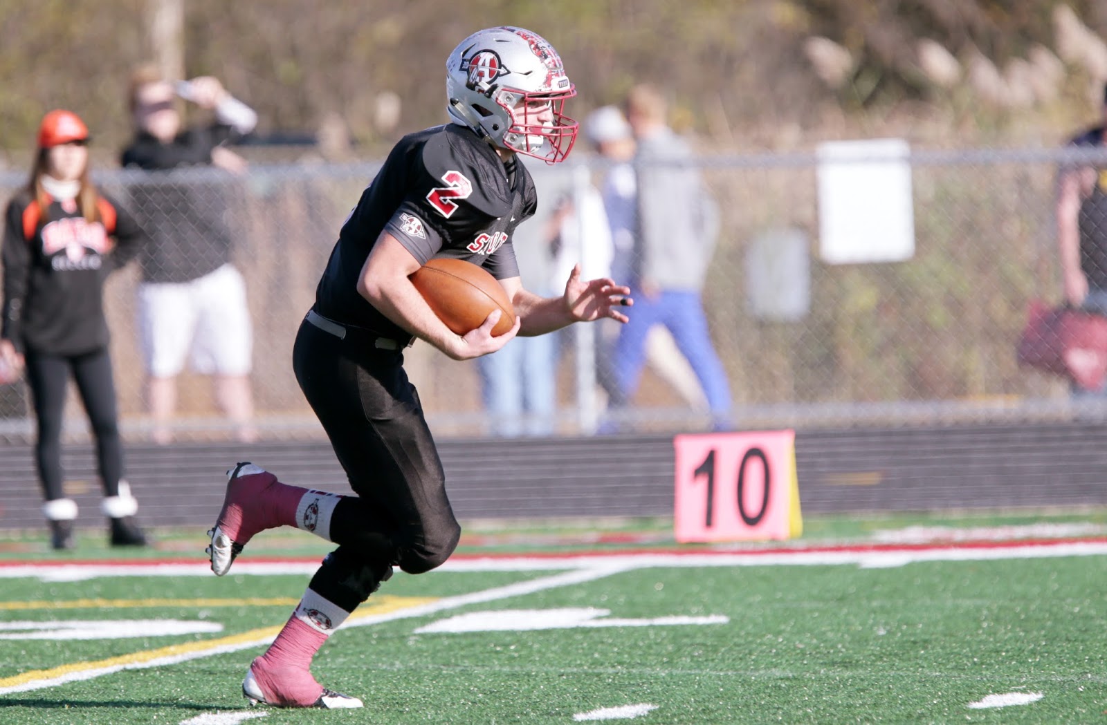 Mark Kodiak Ukena IHSA Class 6A Football Playoffs Dekalb vs Antioch