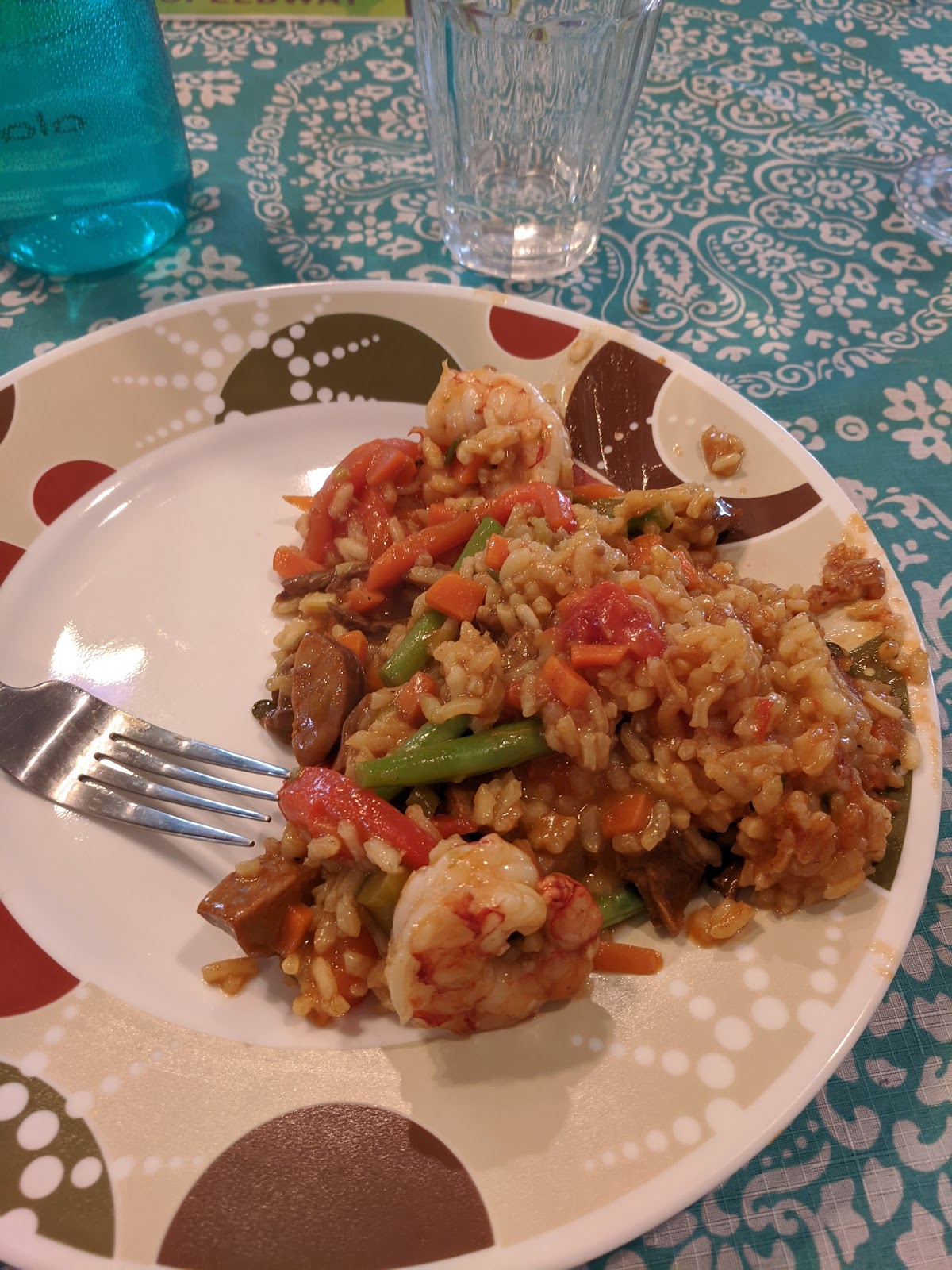 Kitchen Log A jambalayastyle paella