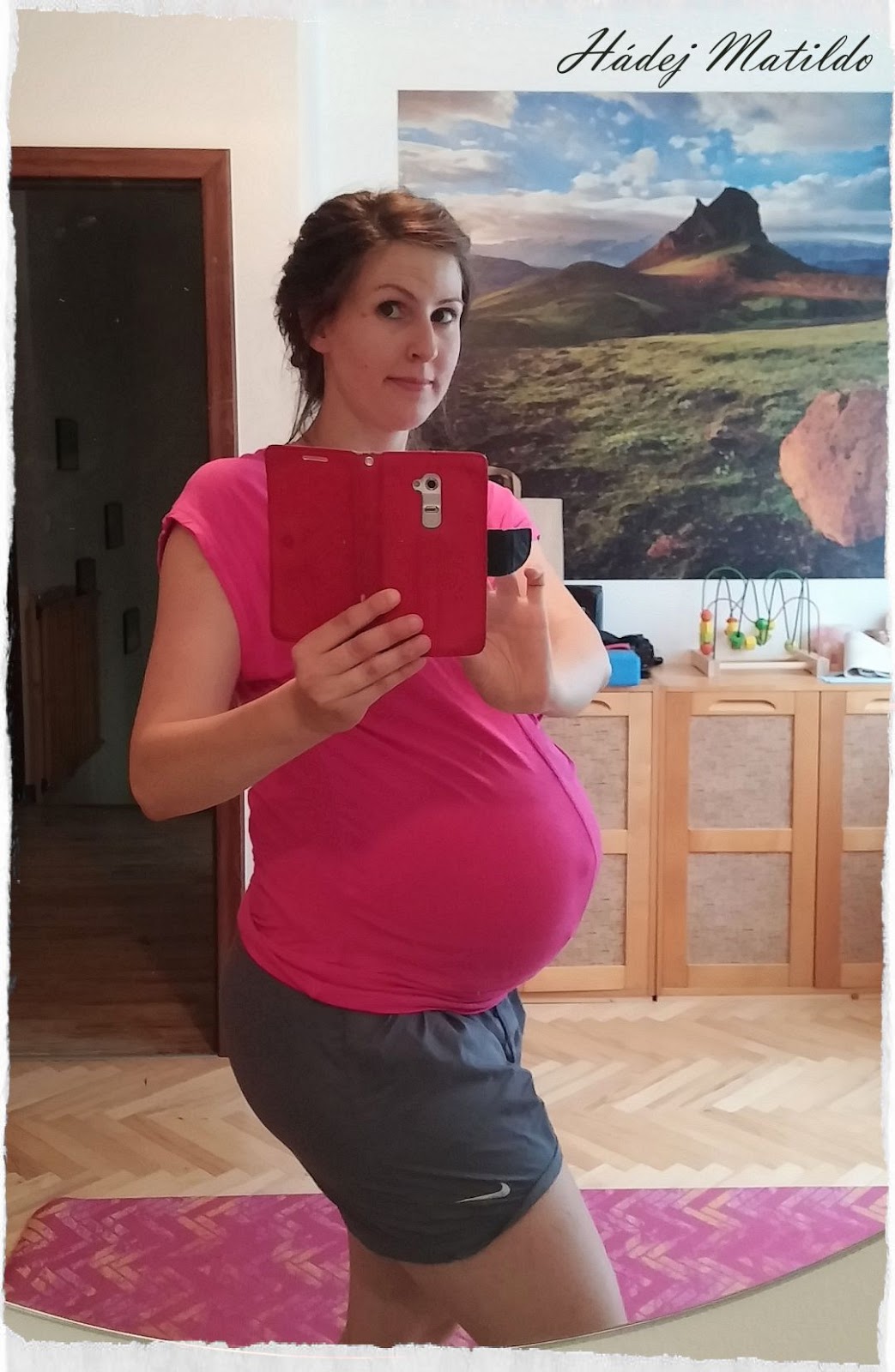 39. týden těhotenství, druhé těhotenství, přípravy na miminko, 39tt