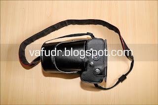 Leather case for DSLR