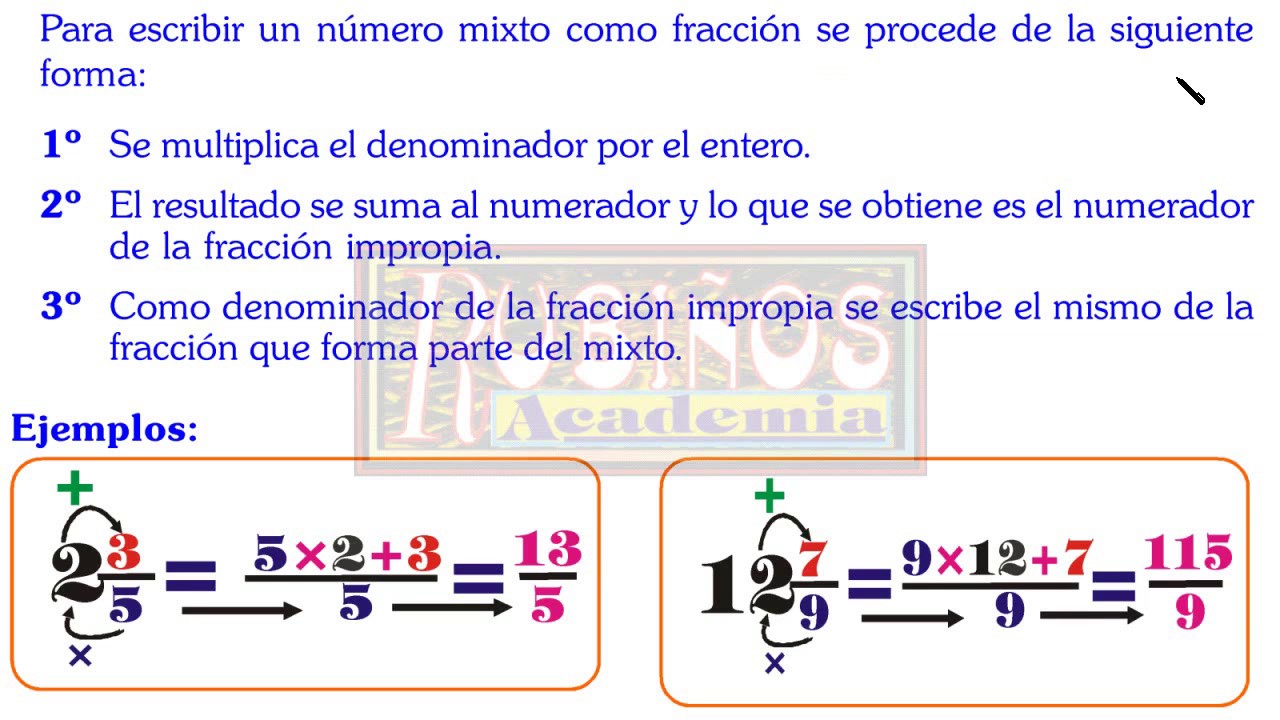 Como se hace la fraccion