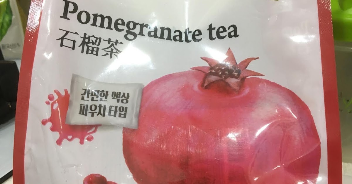 UnboxingKorean pomegranate tea, cold drink is better and can also be mixed alcoholic beverages