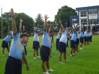 MADYAAS PEN: Aklan PNP Cops Weight Loss Program Starts