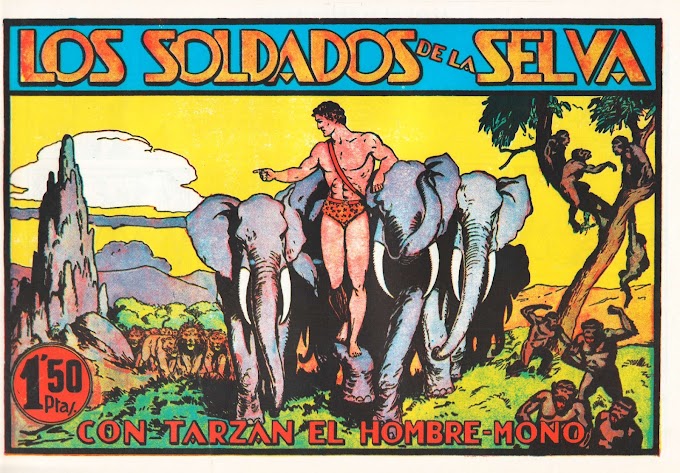 Tarzan Grandes Aventuras 09-LOS SOLDADOS DE LA SELVA-LEITURA ONLINE DE QUADRINHOS 