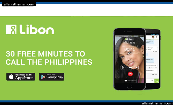 LIBON Offers 30 Free Minutes Call To The Philippines