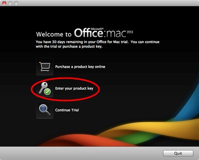 microsoft office for mac product key finder