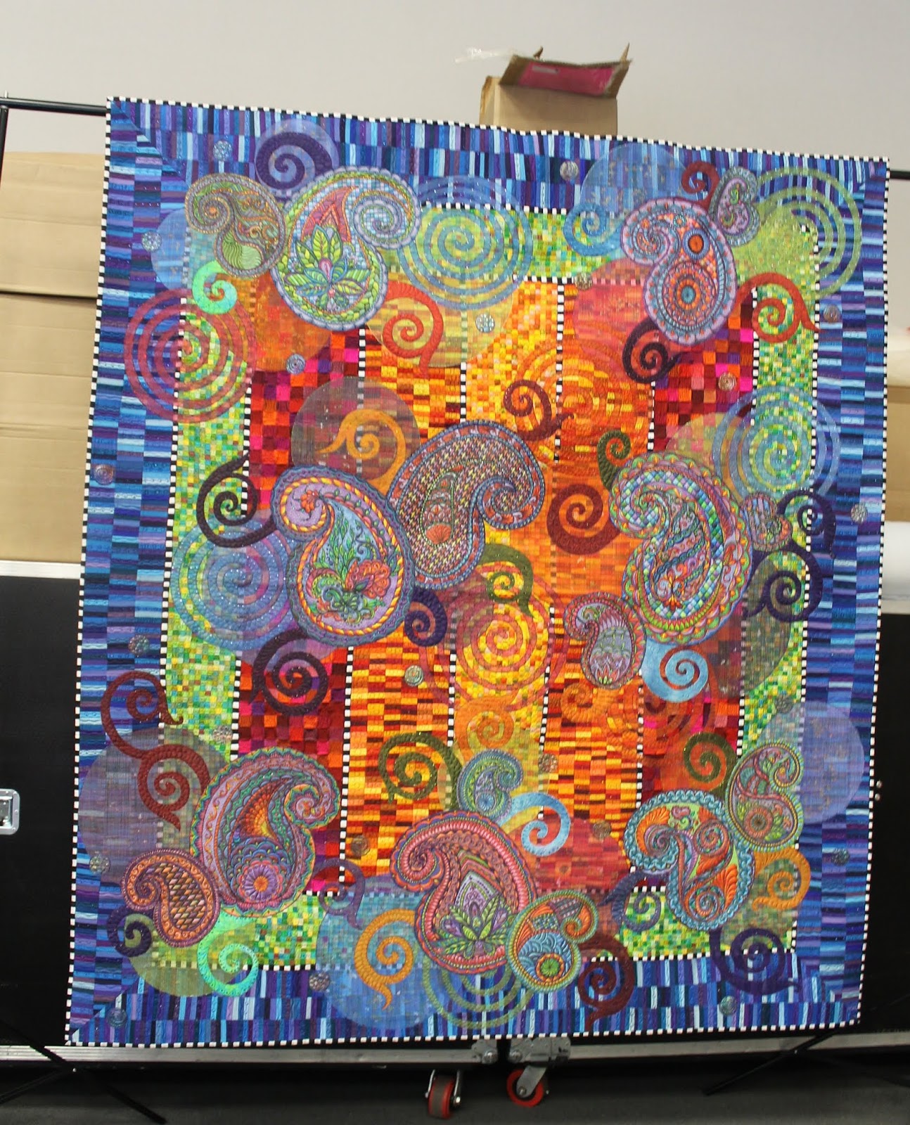 SunShine Sews... International Quilt Festival Longarm Quilt Class