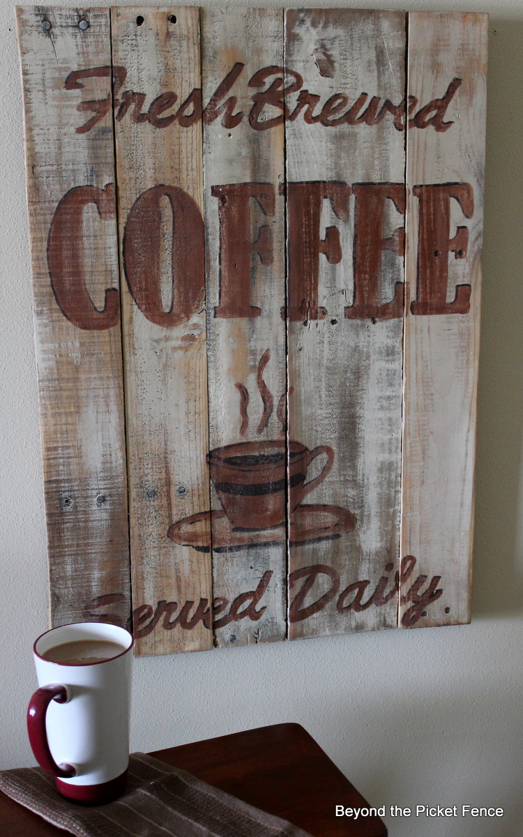 Beyond The Picket Fence: Need Coffee? Here's Your Sign!