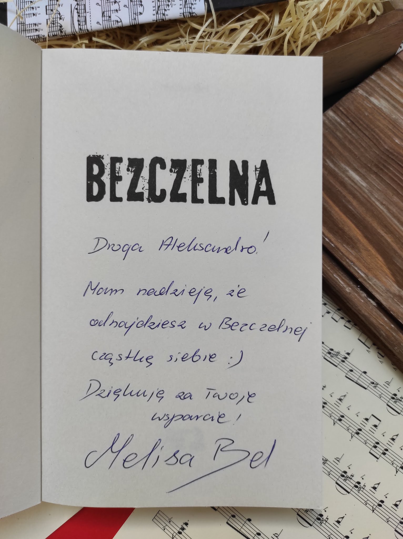 "Bezczelna" Melisa Bel