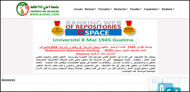 université 8 Mai 1945 Guelma