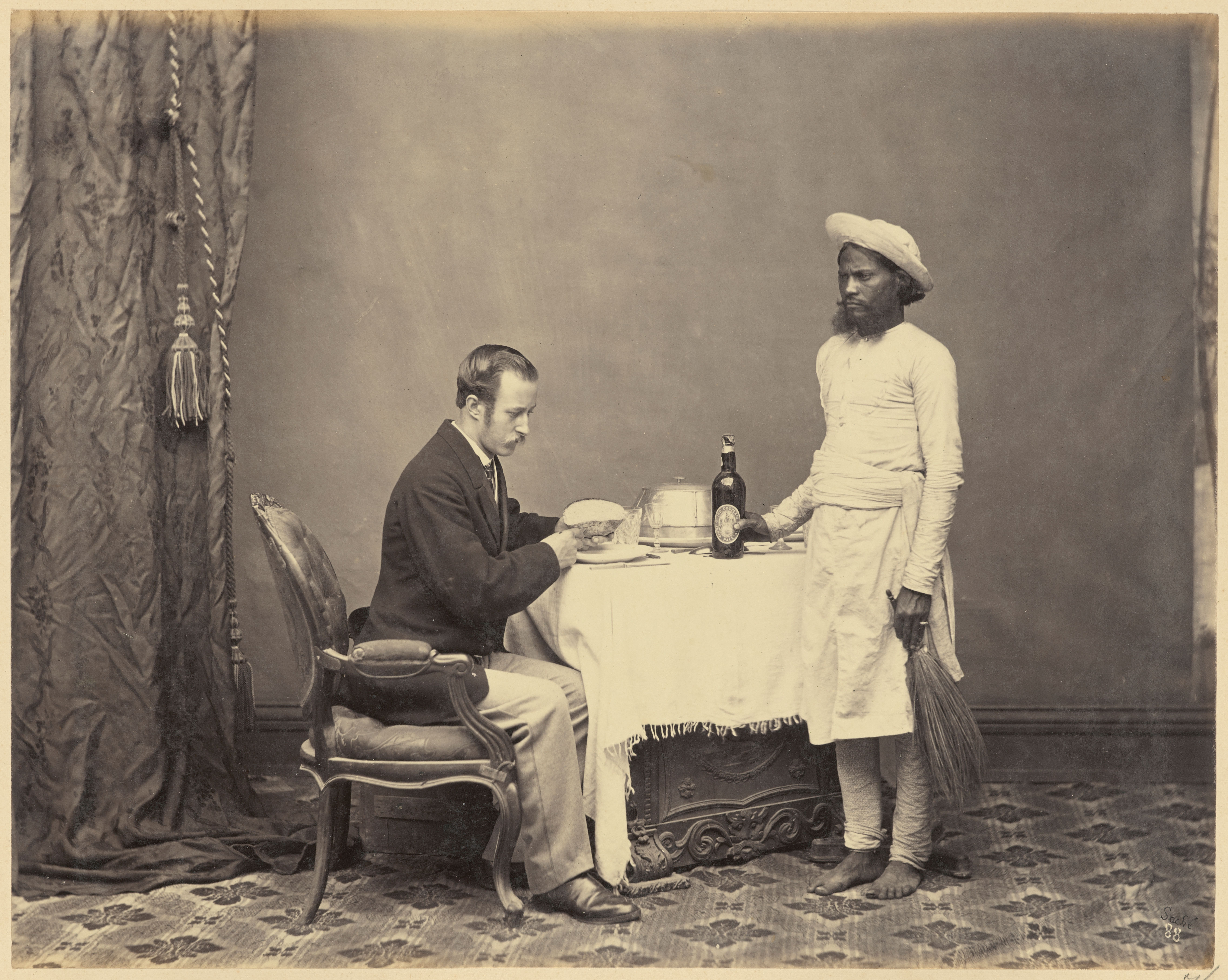 Kitmutgar or a Male Waiter - Circa 1860s