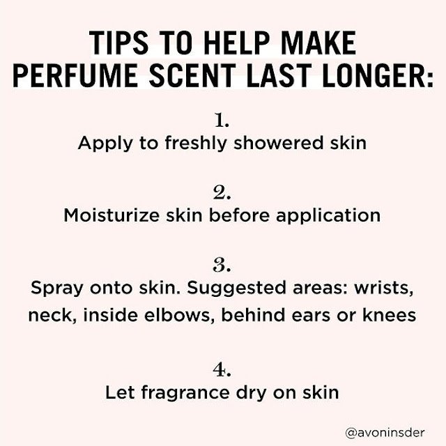 Tips to help make perfume scent last longer...