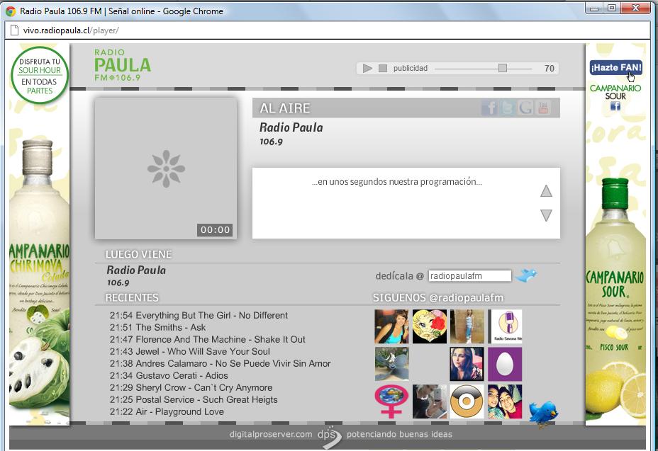 Dónde está Paula Radio Paula
