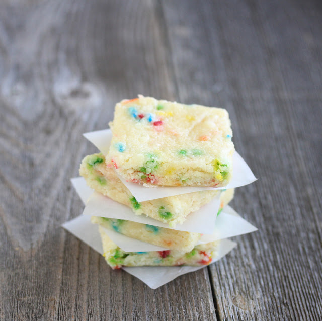 Good Vibrations Funfetti Cake Mix Brownies