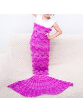 Mermaid pink color blanket best gifts for dogs lovers