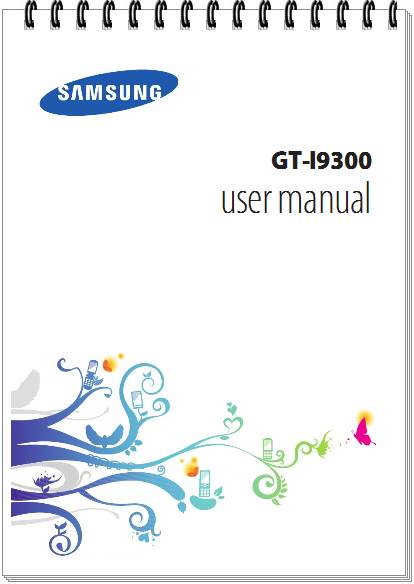Samsung Galaxy S3 GT-i9300 Verizon Manual User Guide | PDF User manual