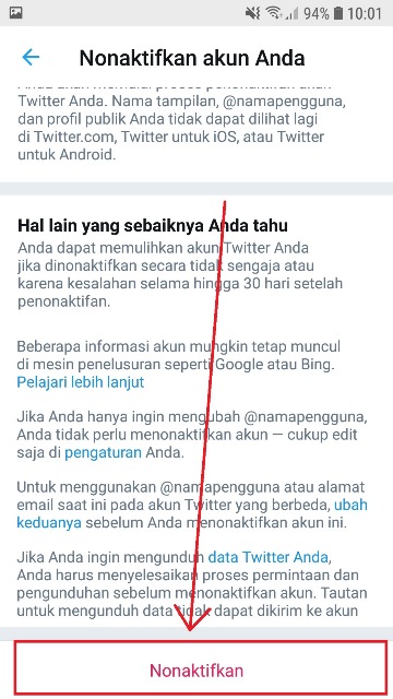 Cara Menghapus Akun Twitter Di Hp Permanen Musdeoranje Net