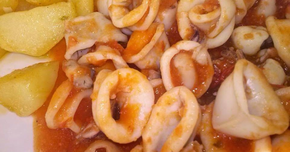 Calamares en salsa americana Las recetas