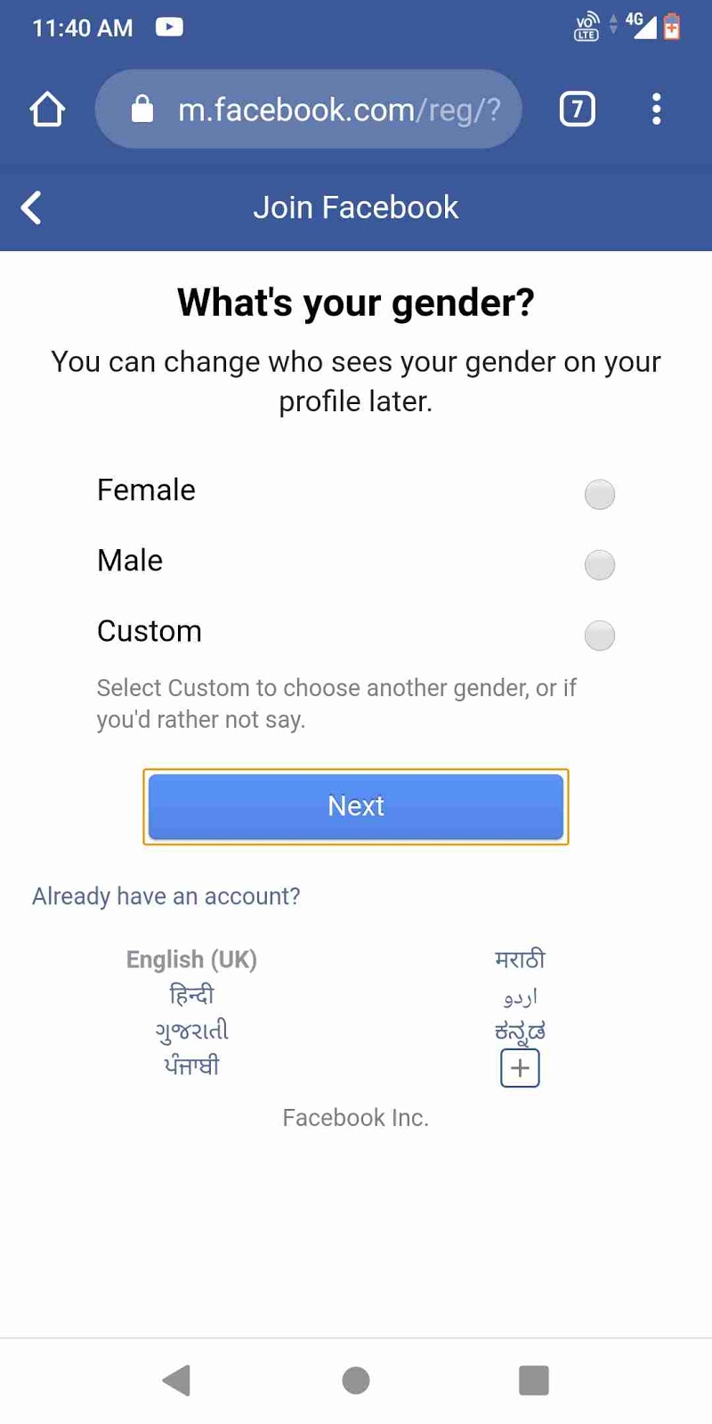 How To Create Facebook Account On Mobile Step By Step All In One