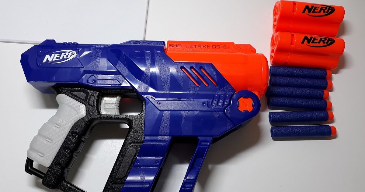 Outback Nerf Review Nerf Elite Shellstrike DS6 (grey trigger)