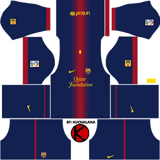 Barcelona Kits 2012/2013 - Dream League Soccer