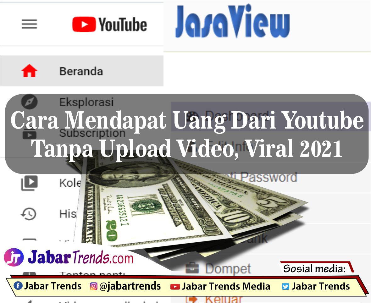 Cara Mendapatkan Uang Dari Youtube Tanpa Upload Video Terbukti Membayar 2021
