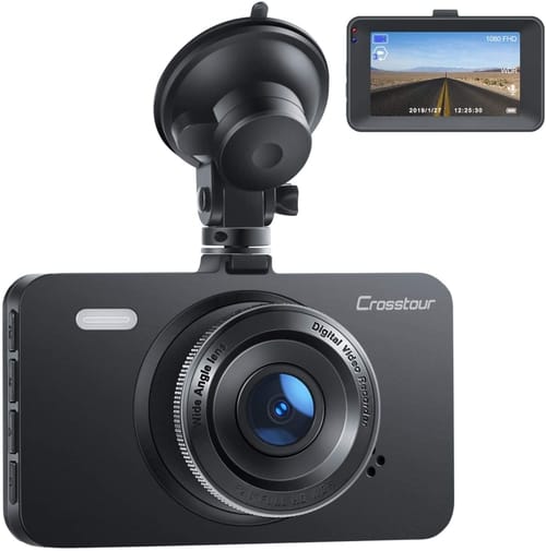 Review Crosstour CR300 FHD Car DVR Dashboard Camera